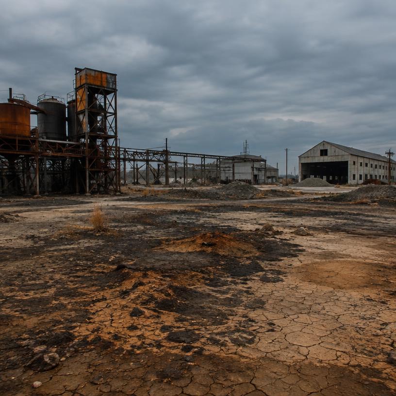 Suelos contaminados y terrenos industriales abandonados